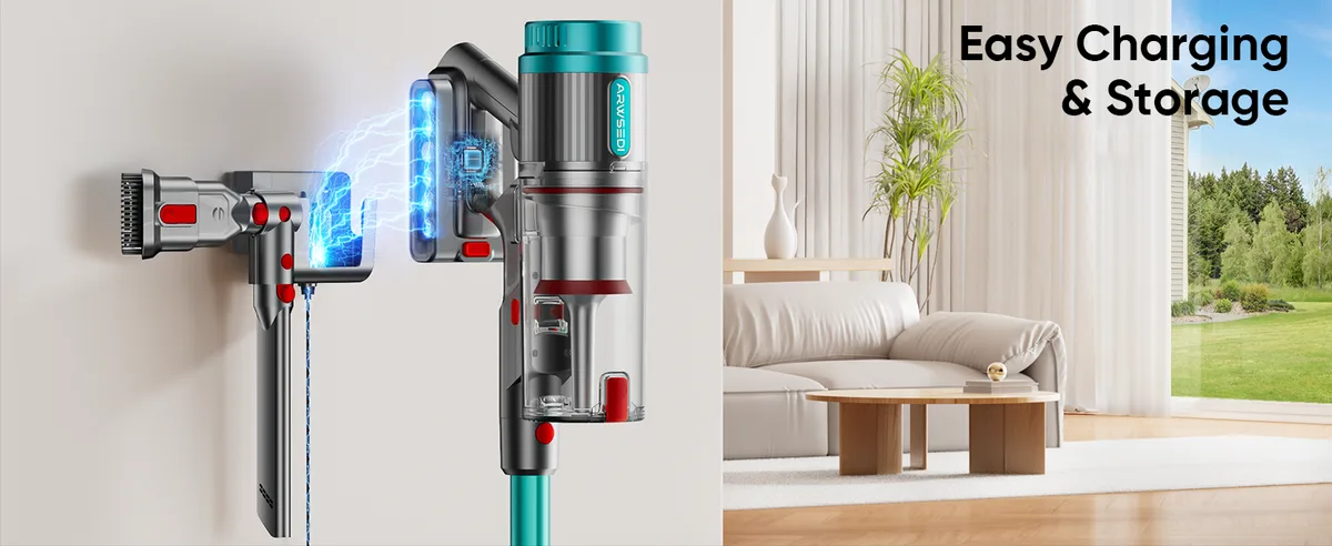 Easy Charging & Storage